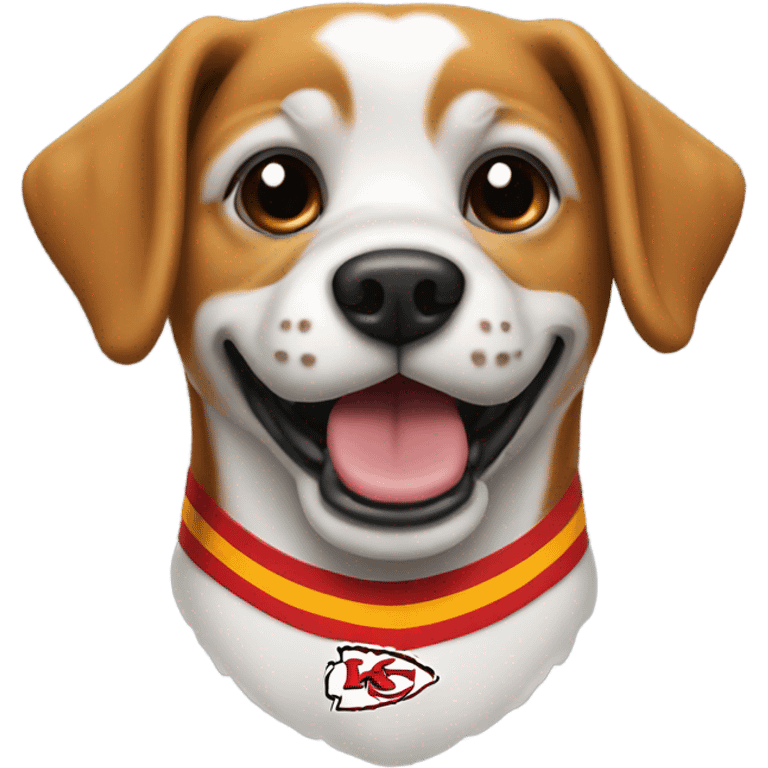 Kansas City chiefs dog emoji