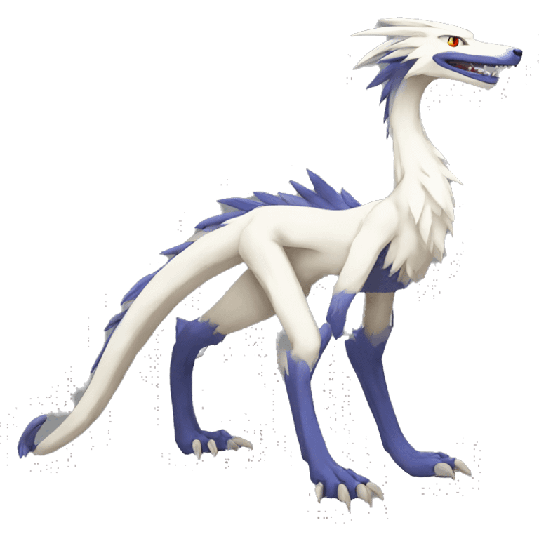 Lombax-Sergal-Vernid-Fakemon full body emoji