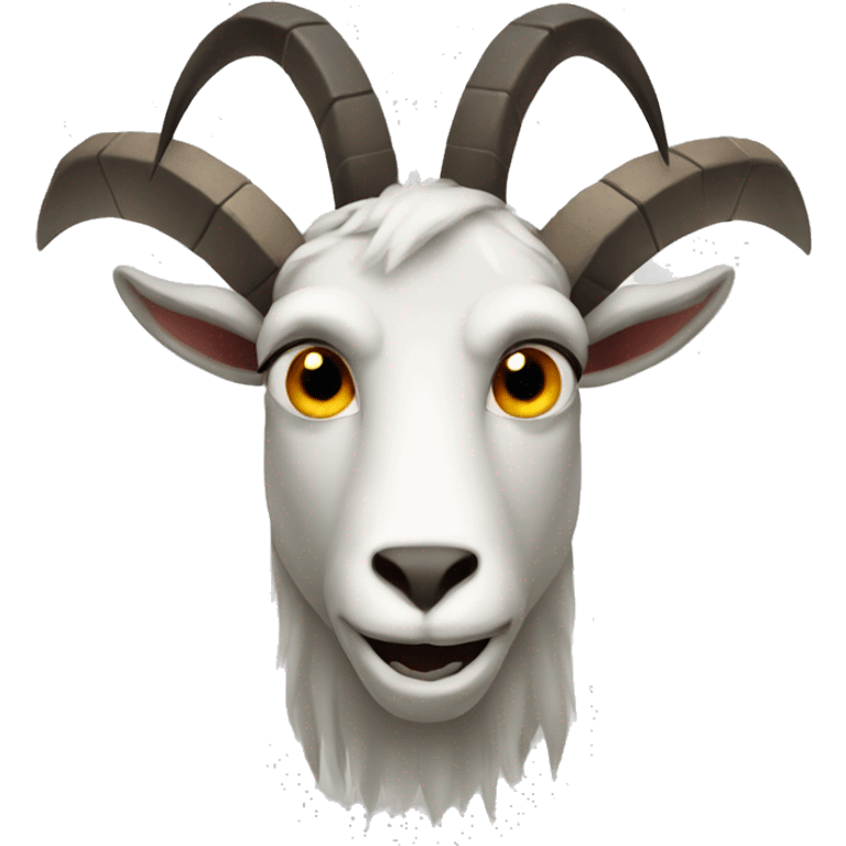 Evil goat  emoji