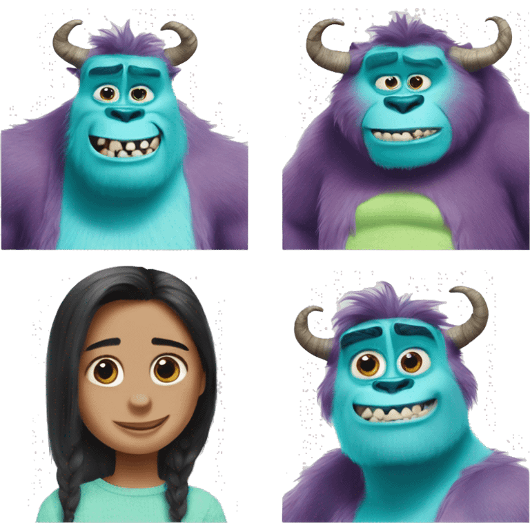 Sulley monsters inc emoji