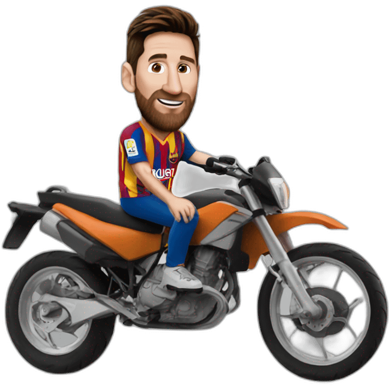 messi-en moto emoji