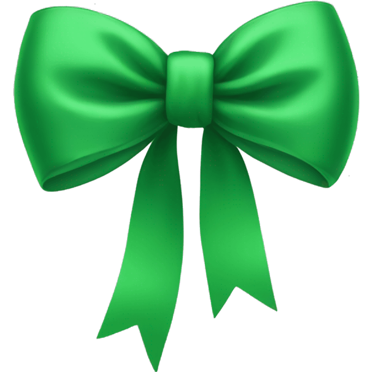 green bow emoji