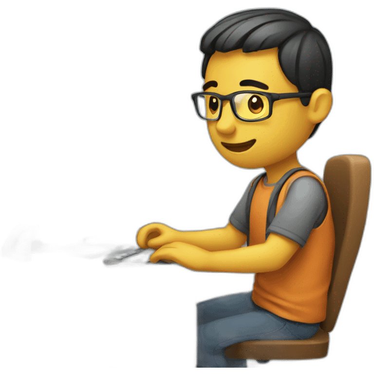 Web developer working emoji