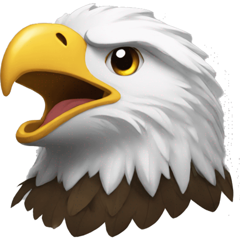 eagle happy emoji