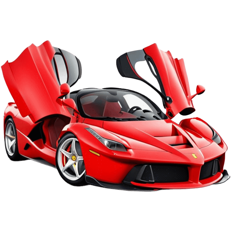 Ferrari LaFerrari - Ferrari (Model Year: 2022) (Iconic colour: Red) emoji