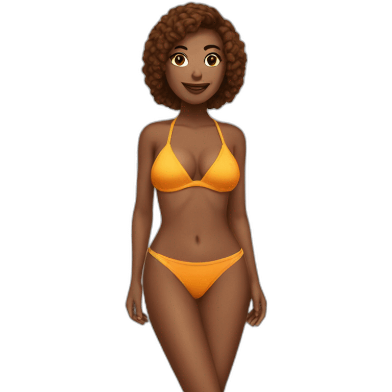 Hot bikini emoji