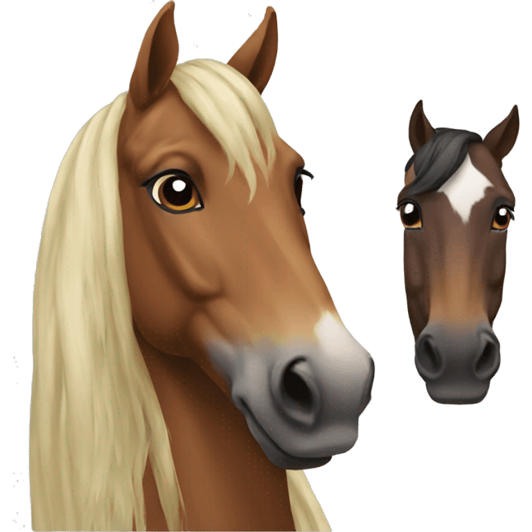 Horses  emoji