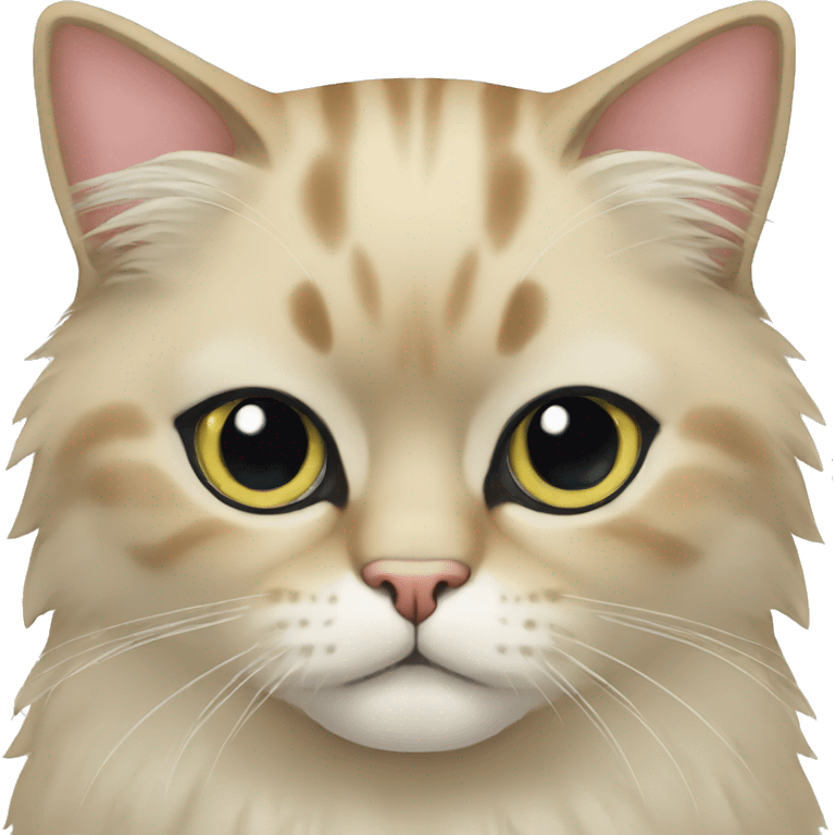 cat persian emoji