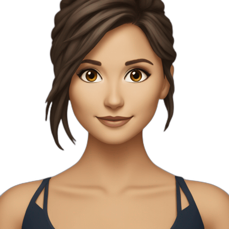 nina dobrev emoji