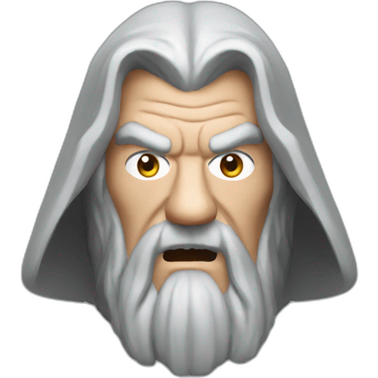 angry gandalf emoji