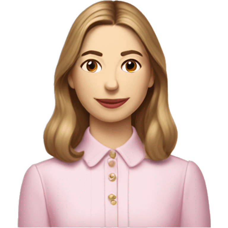 Sofia Coppola pink book emoji