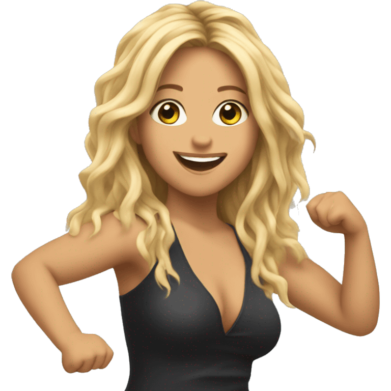 Shakira dancing  emoji