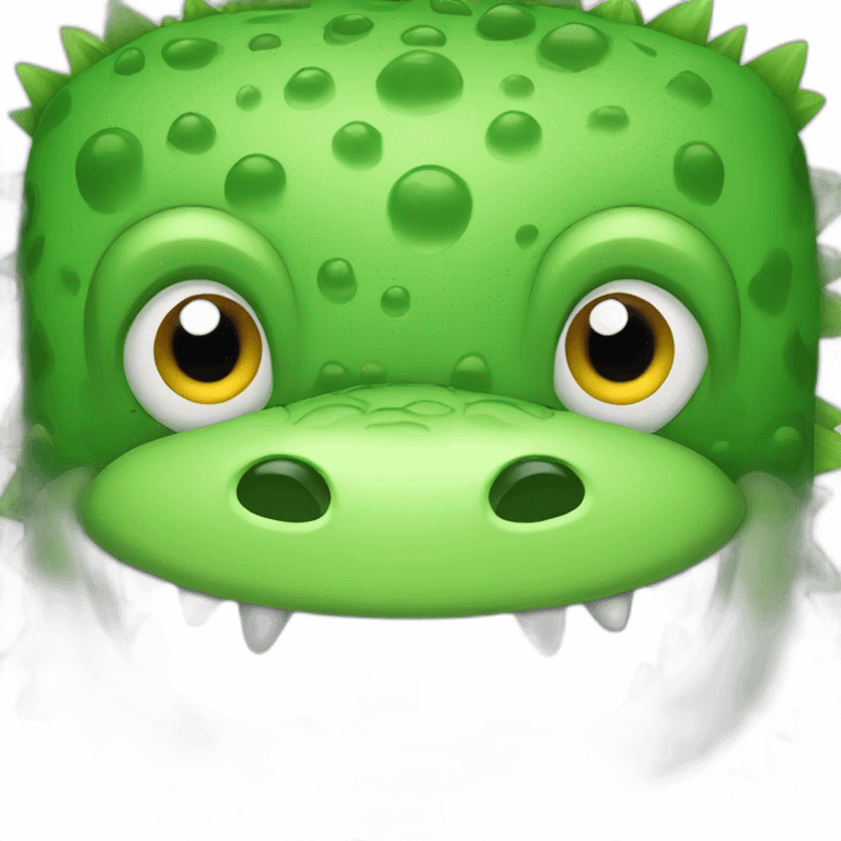 crocodile green emoji