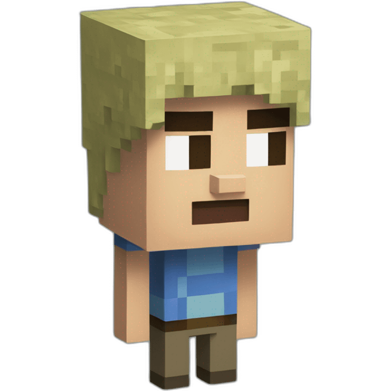 Steve minecraft emoji