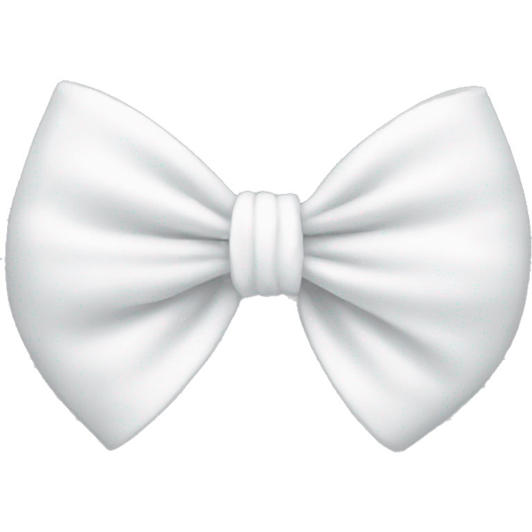 white bow emoji