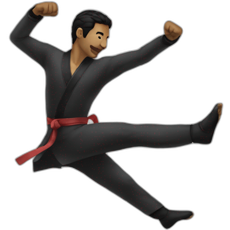 Double kick emoji