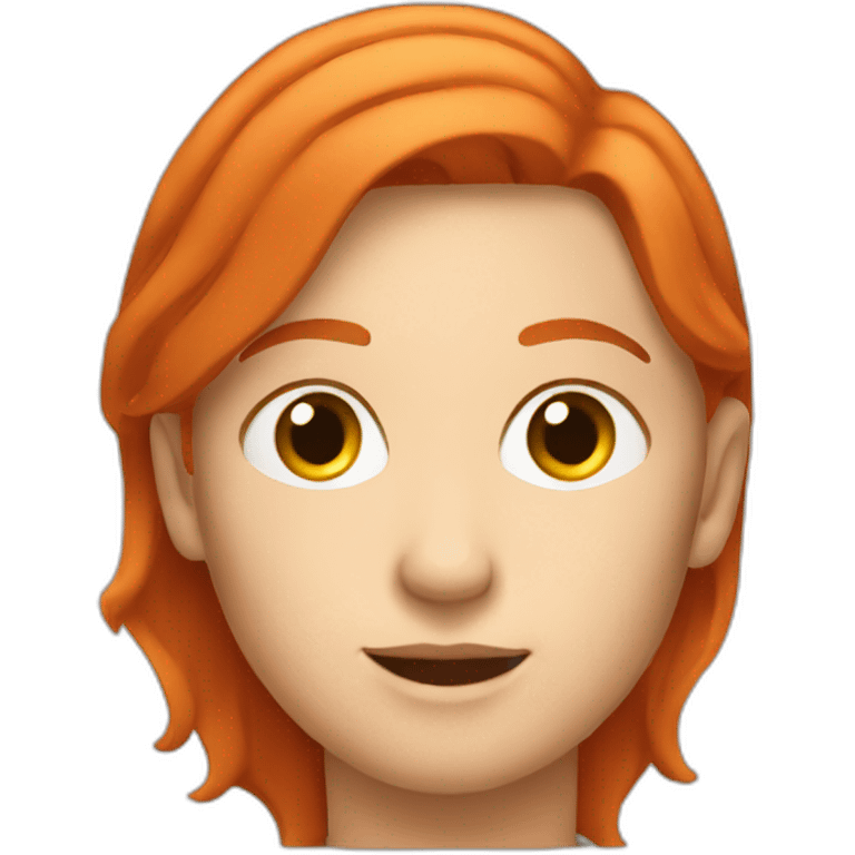 red head wheelchair driver emoji