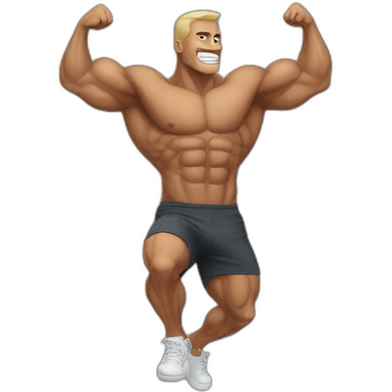 Muscle up emoji