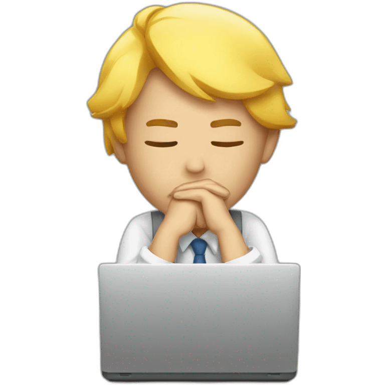 overworked emoji