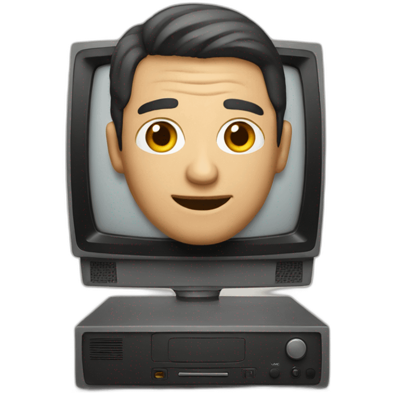 Tv man emoji