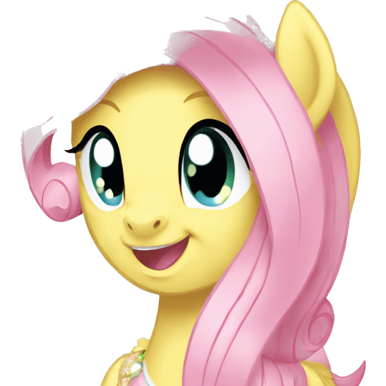 My little pony fluttershy emoji