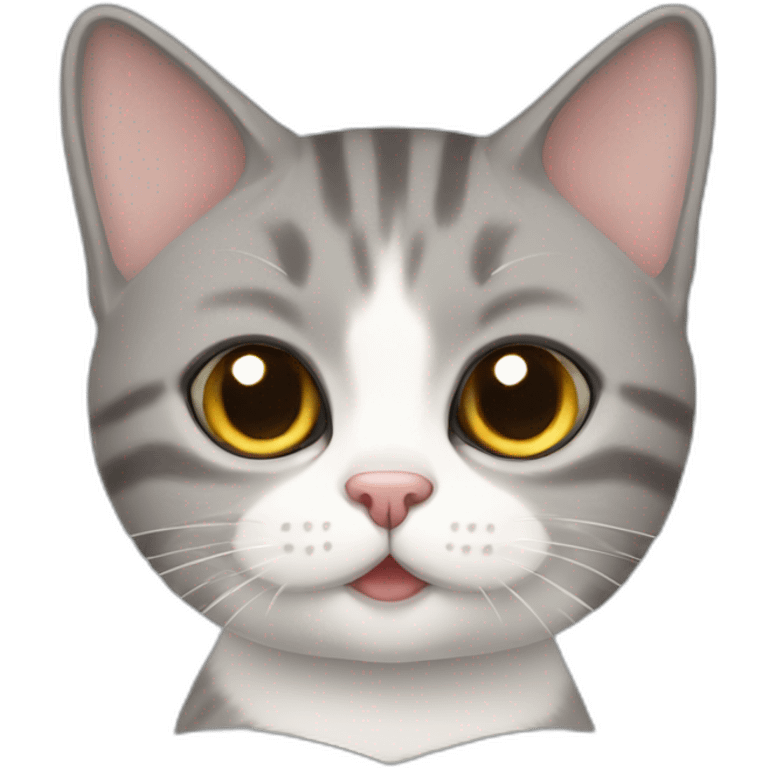 cute british short hair cat emoji