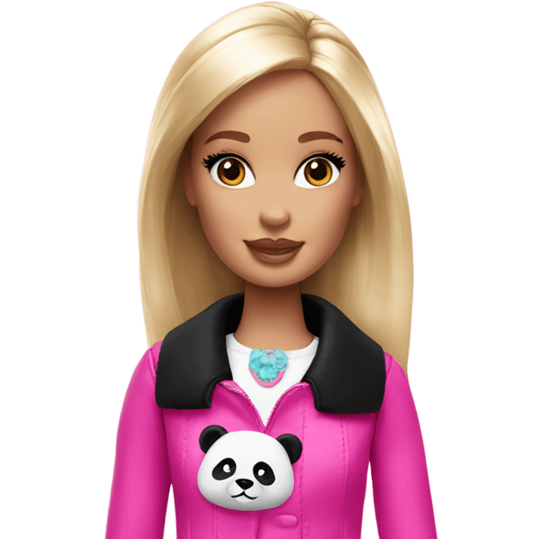 Barbie panda emoji