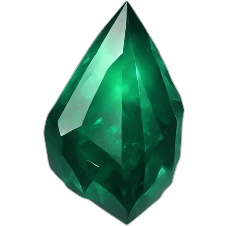 green obsidian shard emoji