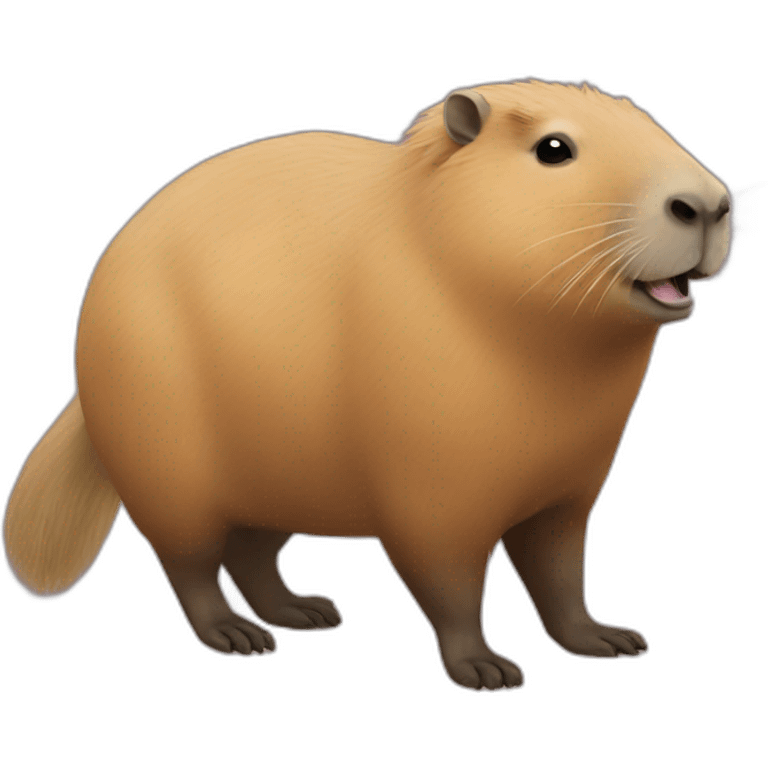 Capybara emoji