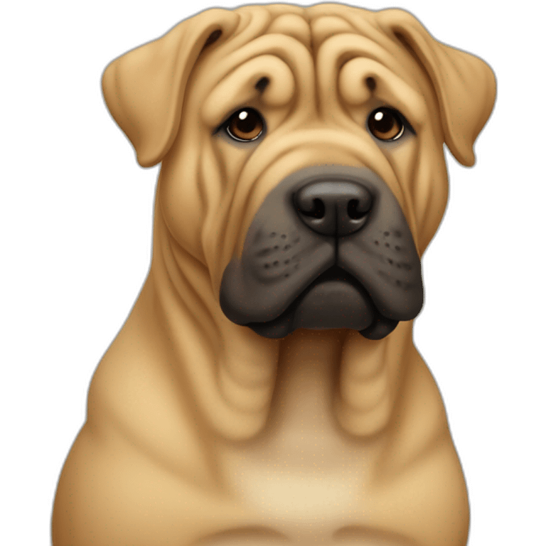 shar pei emoji