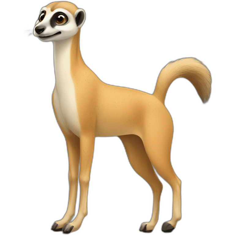 horse-meerkat emoji