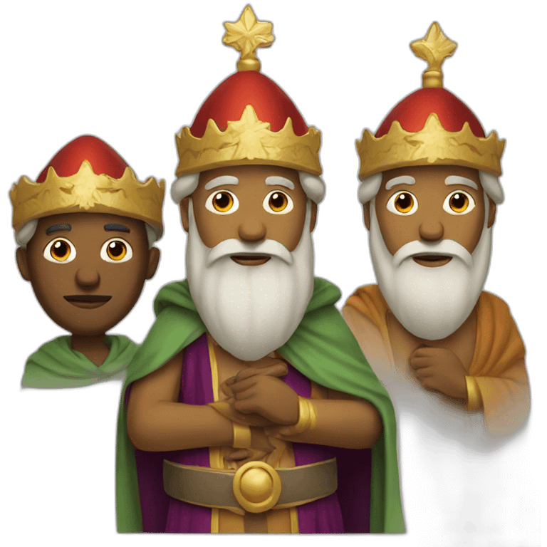 three wise men emoji