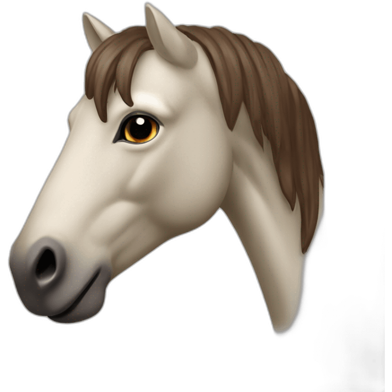 Cheval sur loutre emoji