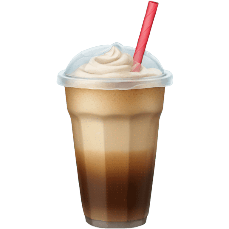 Ice coffee emoji