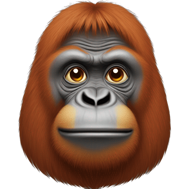 fat orangutan emoji