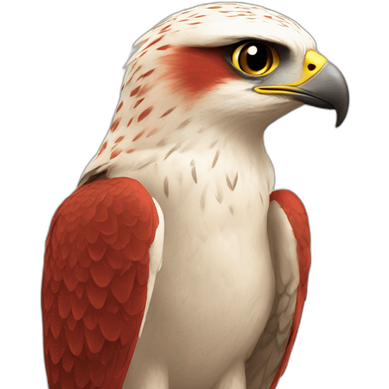 red falcon emoji