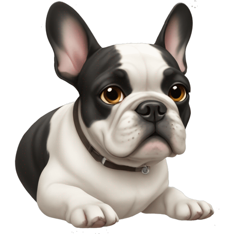 French bulldog  emoji