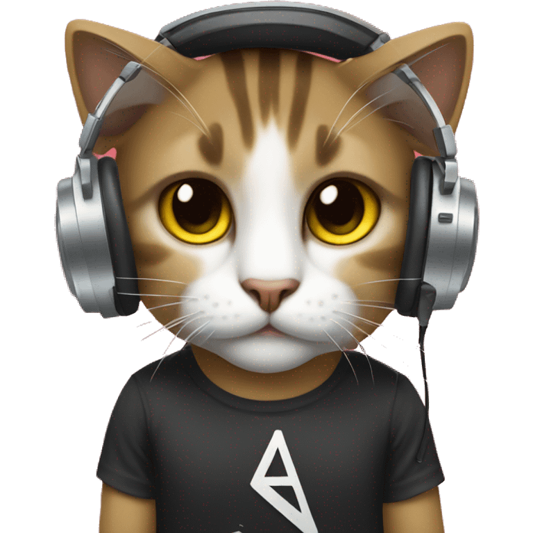 dj cat emoji