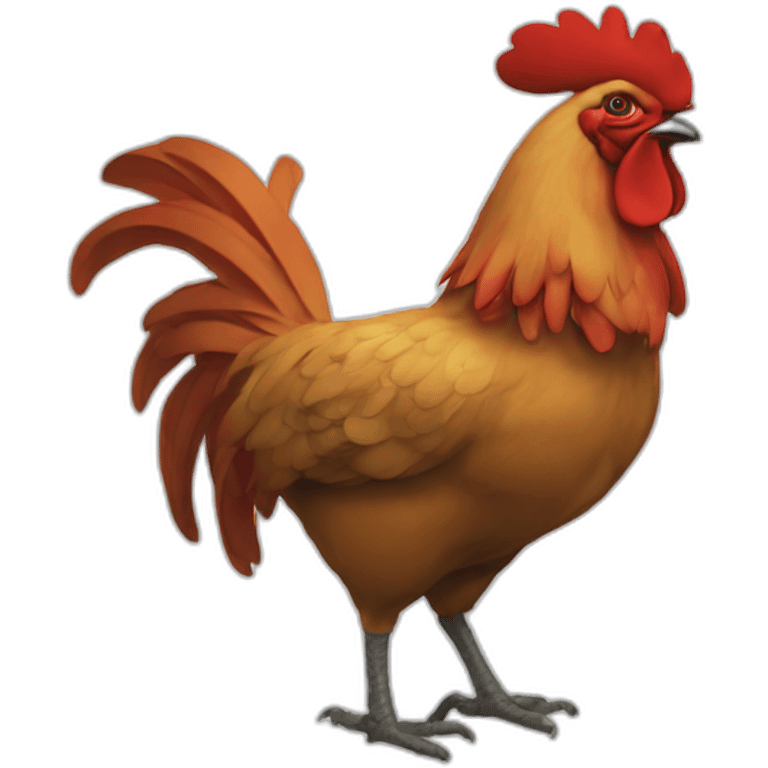 Coq de combat  emoji