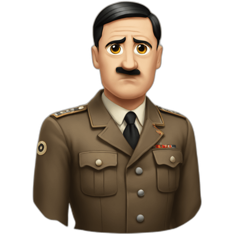 hitler in love emoji