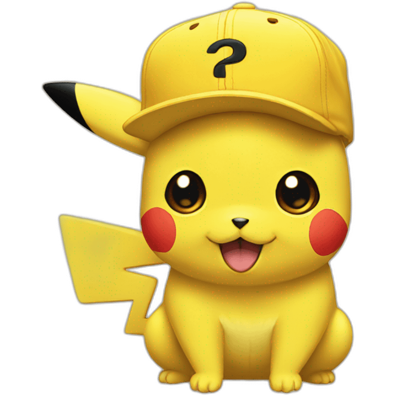 pikachu cap emoji