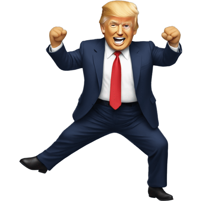 Donald trump dancing  emoji