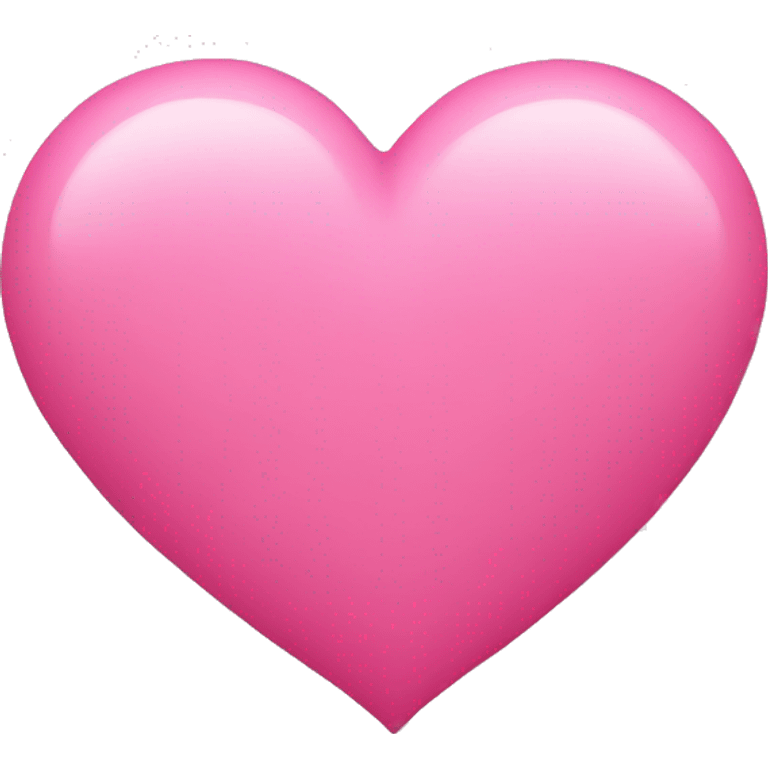 Pink heart emoji