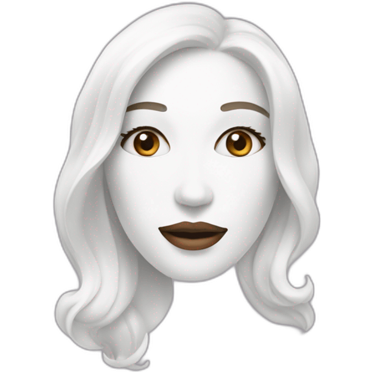 Cosmetic face cream emoji