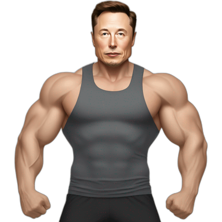 Elon musk gym emoji