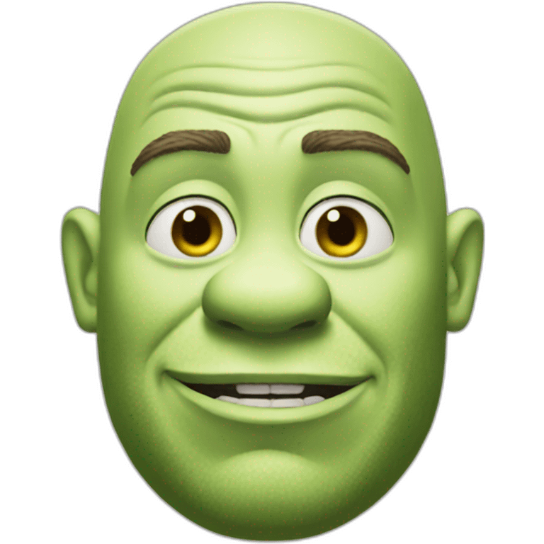 white-shrek emoji