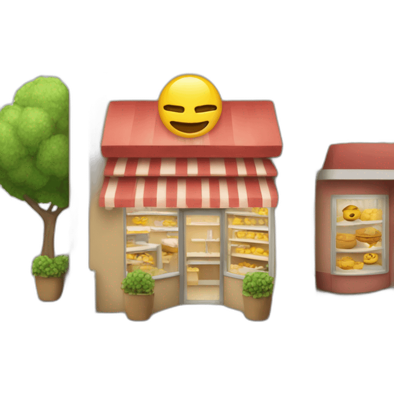 Magasin action emoji