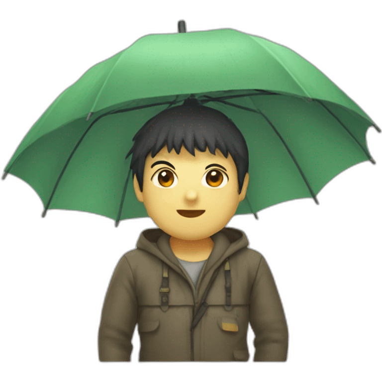 Chiba  parapluie emoji