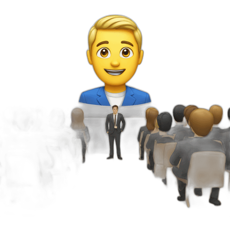 Presentation emoji