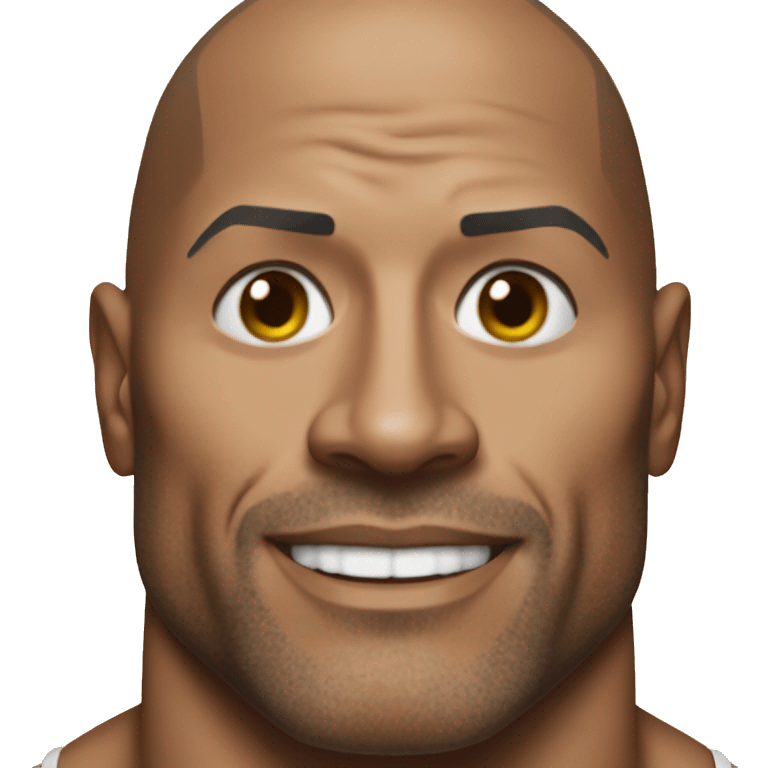 DWayne Johnson  emoji